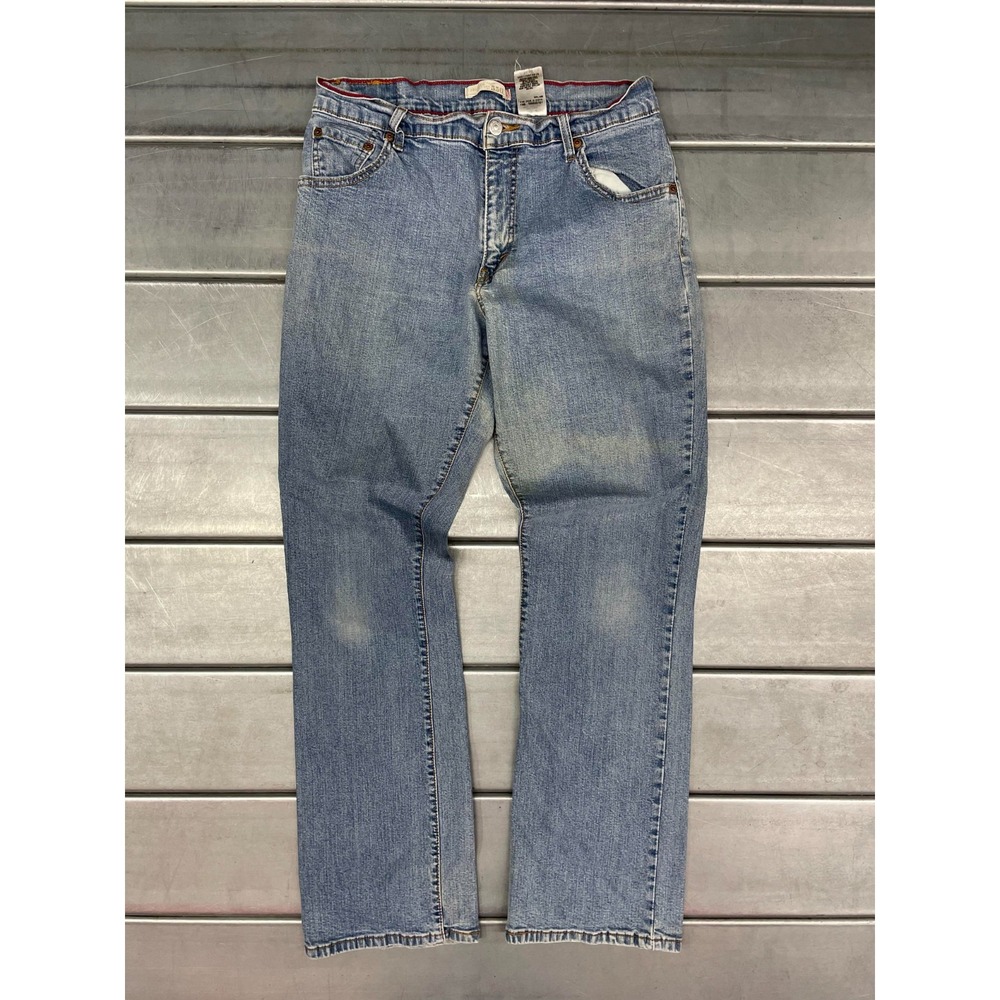 VTG Levis 550 Jeans Womens 12M 30X31 Blue Medium‎ Wash Denim Relaxed Boot Cut